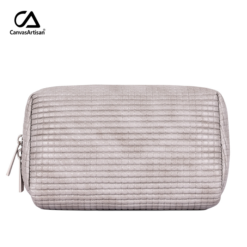 Canvasartisan移动硬盘电源线数据线充电器鼠标数码配件收纳包