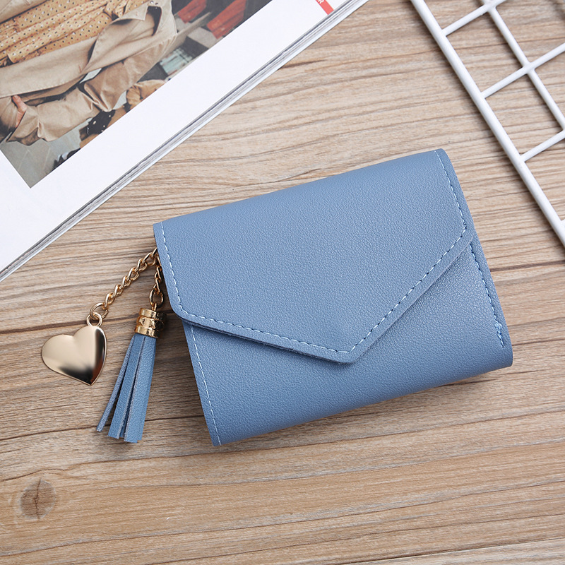 Korean Style Tassel Short Wallet display picture 13