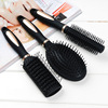 Black curly brush, soft heel, plastic air bag, factory direct supply