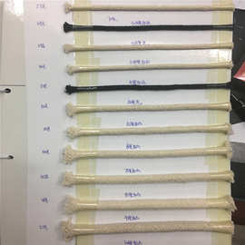 现货供应各种尺寸粗细三股棉扭绳 包心棉绳 八股编织棉绳抽绳