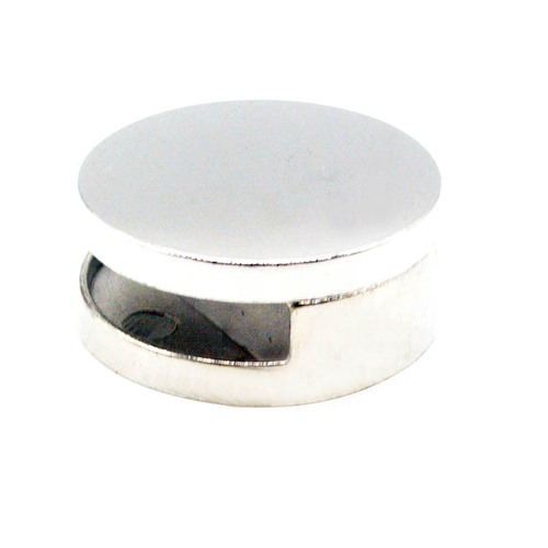 TOPTEN zinc alloy bright mirror fixing nail glass clip fixing screw hidden wall fixing clip