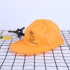 来图定做各类折叠式涤纶布棒球帽广告礼品 尼龙折叠帽可定制LOGO
