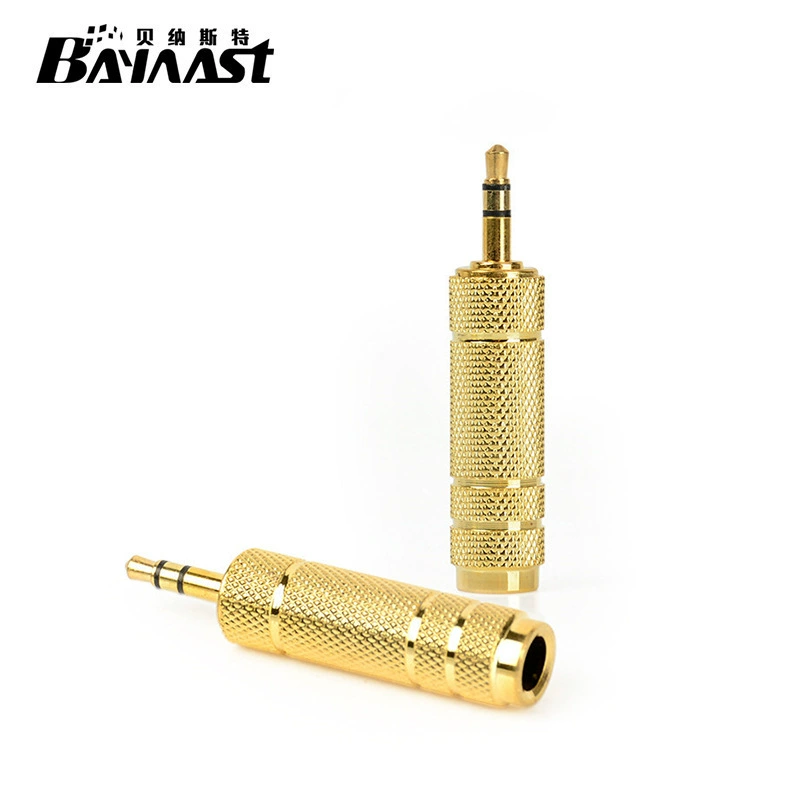 Аудио адаптер От 3,5 до 6,5 микрофонный адаптер гарнитуры к микрофону штекер к женской головке аудио конвертера