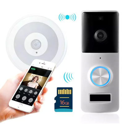 Yingrun good wireless intelligence doorbell mobile phone wifi doorbell Low power consumption Intercom Amazon Source of goods
