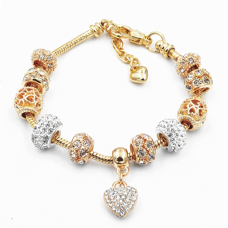 40g Weight Alloy Pendant Material Diamond Inlay Material Bracelets Classification Alloy Chain Material 1 Piece Quantity Holiday, Daily, Street Occasion Alloy Material Letter, Heart Shape Pattern Unisex Gender Plating Design Simple Style Style Simple Style Letter Heart Shape Diamond Alloy Wholesale Bracelets 无
