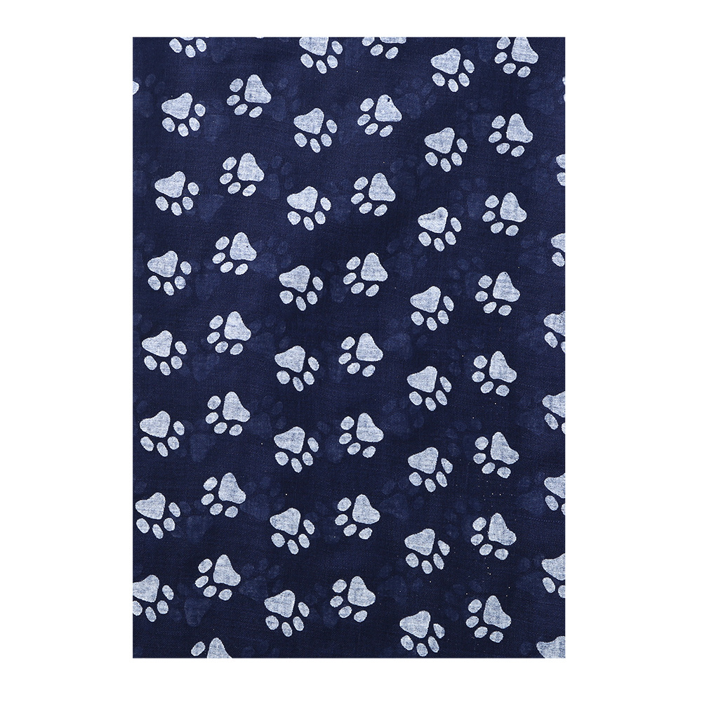 Dog Paw Print Scarf 7