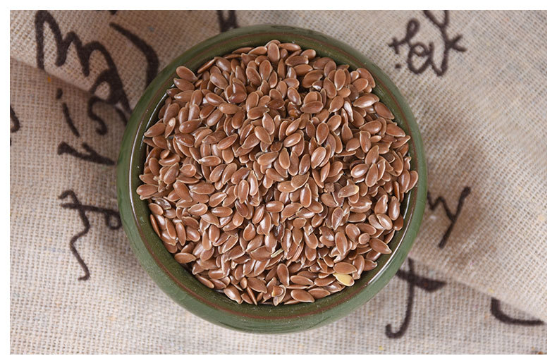 Flaxseed (Linum usitatissimum) — Brown Whole Seeds, Food-Herb Hu Ma Ren key features
