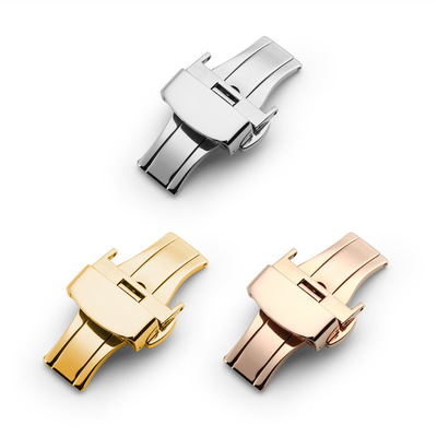 手表皮带扣双按蝴蝶扣双按双开扣 厂家直销现货出售皮带专用扣|ru