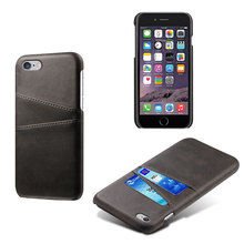 适用于苹果6手机壳iphone6 plus手机套6plus插卡保护壳苹果6S皮套