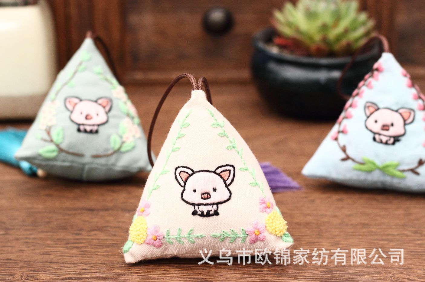 Oujin bordado DIY hecho a mano auto-bordado material paquete creativo regalo antiguo adulto matar tiempo bolsita colgante