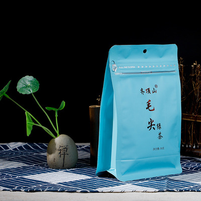 2020新茶齐顶山 毛尖绿茶袋装50g 茶叶批发厂家直销 毛尖绿茶|ru