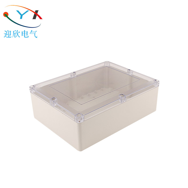 厂家直销320*240*110mm透明盖接线盒 防水塑胶接线箱盒电源控制盒