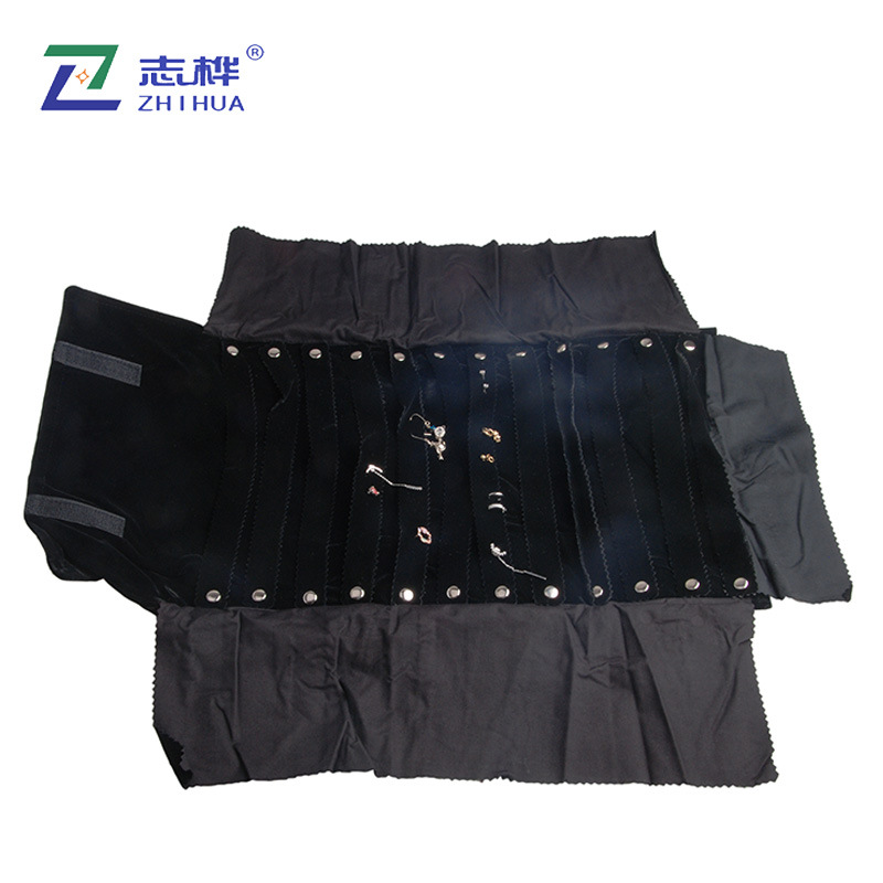 Factory direct sales of jewelry storage bags, jewelry rolls, ring rolls, stud rolls, necklace rolls, jewelry bags pic 21