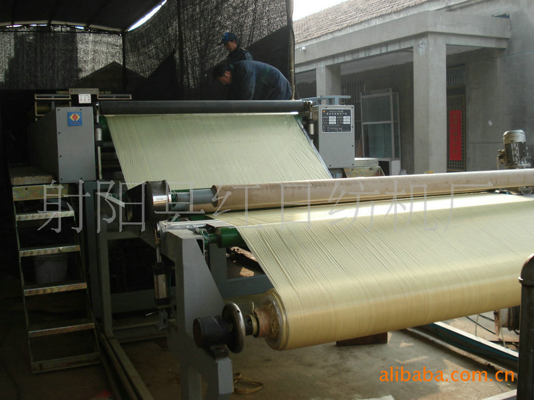 防弹布无纬布连续生产线 防弹布机