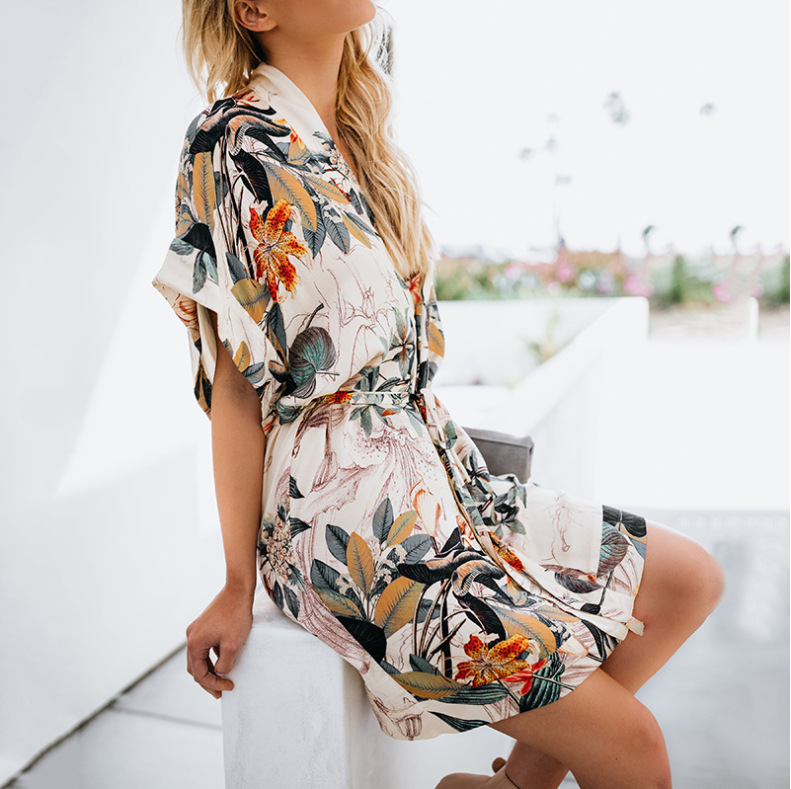 Vestido estampado estiloso