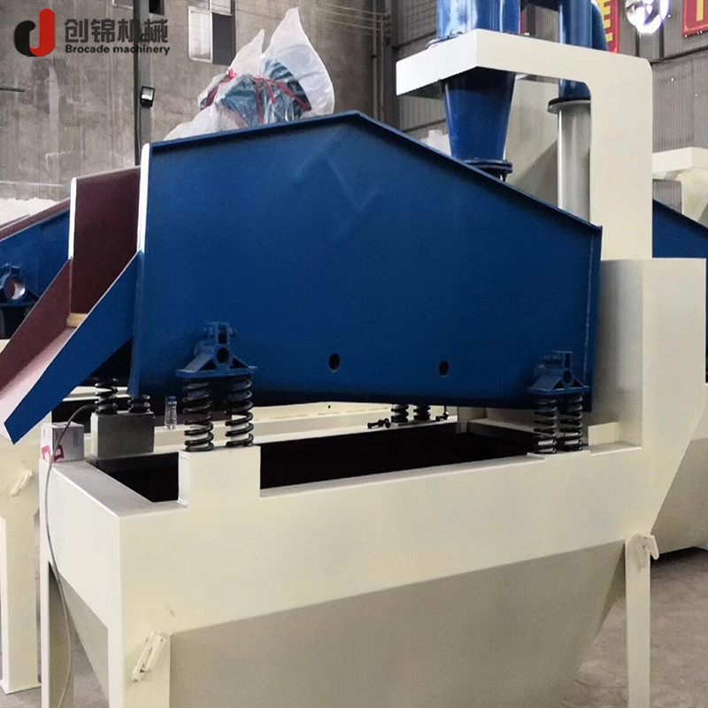 产地货源高产聚氨酯筛网细砂回收机 干排筛加细沙回收机