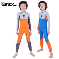 3mm children's wetsuit slinx warm one-piece children's swimsuit boy's wetsuit children's surf jellyfish suit