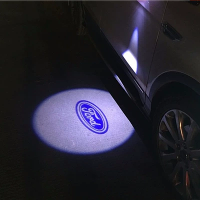 Ford car modified LED floor – License plate lamp