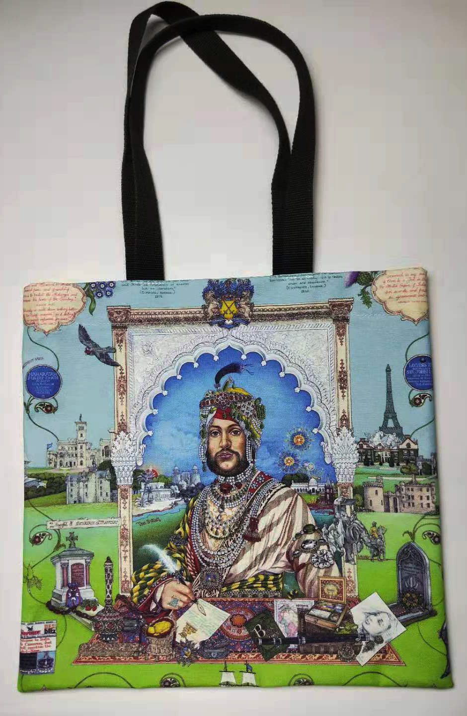 100%全棉帆布数码喷印手提购物袋多色数码彩印帆布环保购物袋