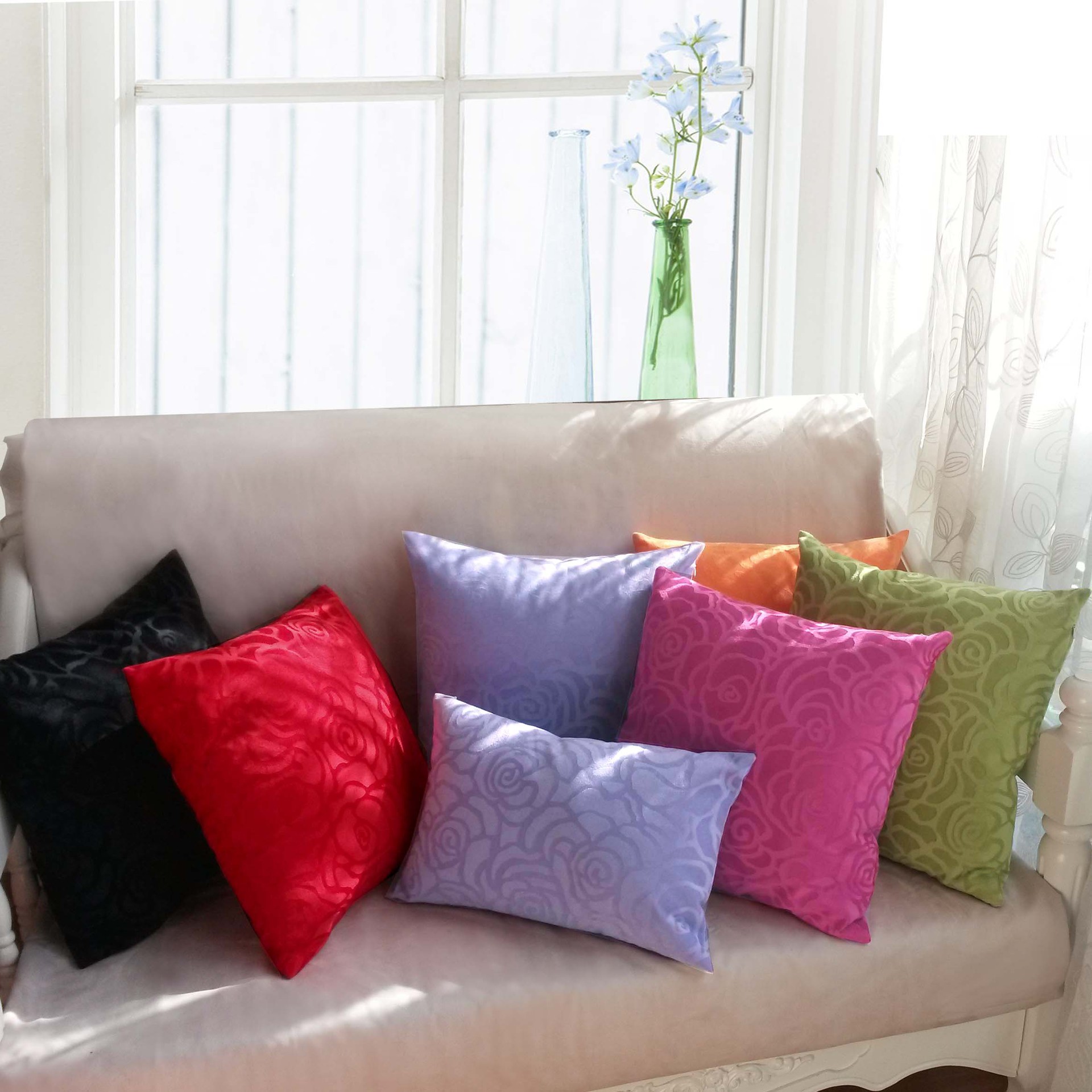 Excluding Solid Korean Velvet Pillowcase Plush Cushion Covers black green vehicle Sofa bed Pillowcase