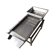 现货需订制 粉末自动筛分机 双层振动筛 塑胶水口料除尘去杂 厂销