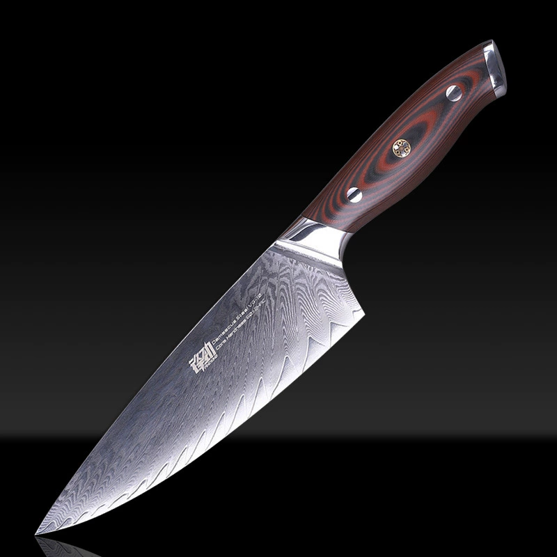 Кухонный нож FINDKING Damascus G10, японская острая поварская модель, для американской кухни, доставка за границу