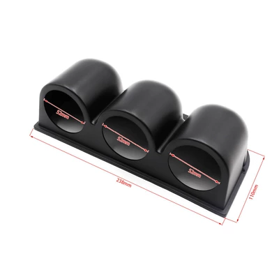 automobile instrument three-hole instrument rack racing Universal