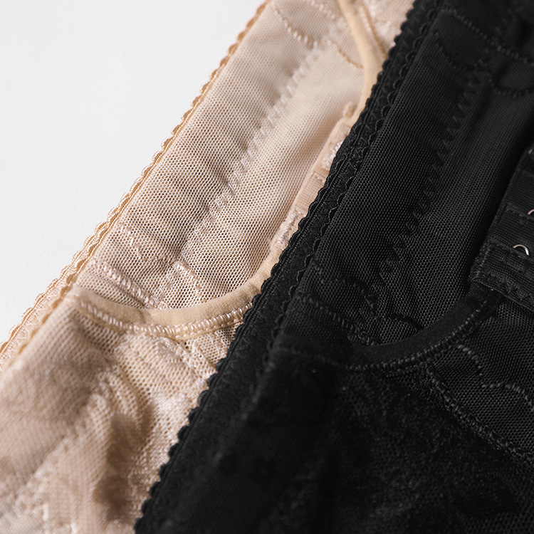 帮手描述图:可调节三排九扣高腰产后提臀束腰收胃收腹塑身裤女士