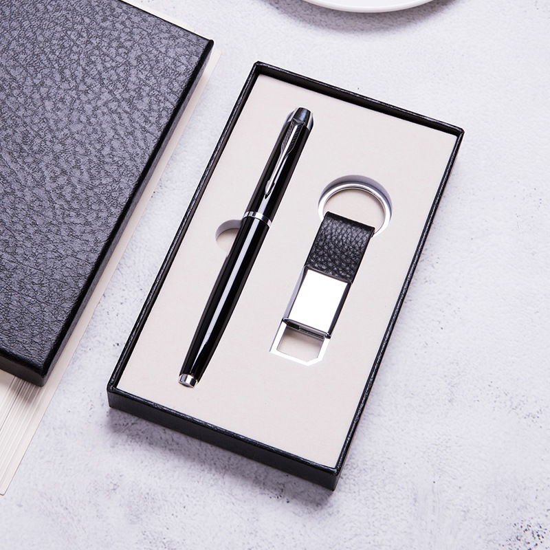 Card Holders Key buckle suit Signature pen Two piece set suit Card case combination gift suit Business models