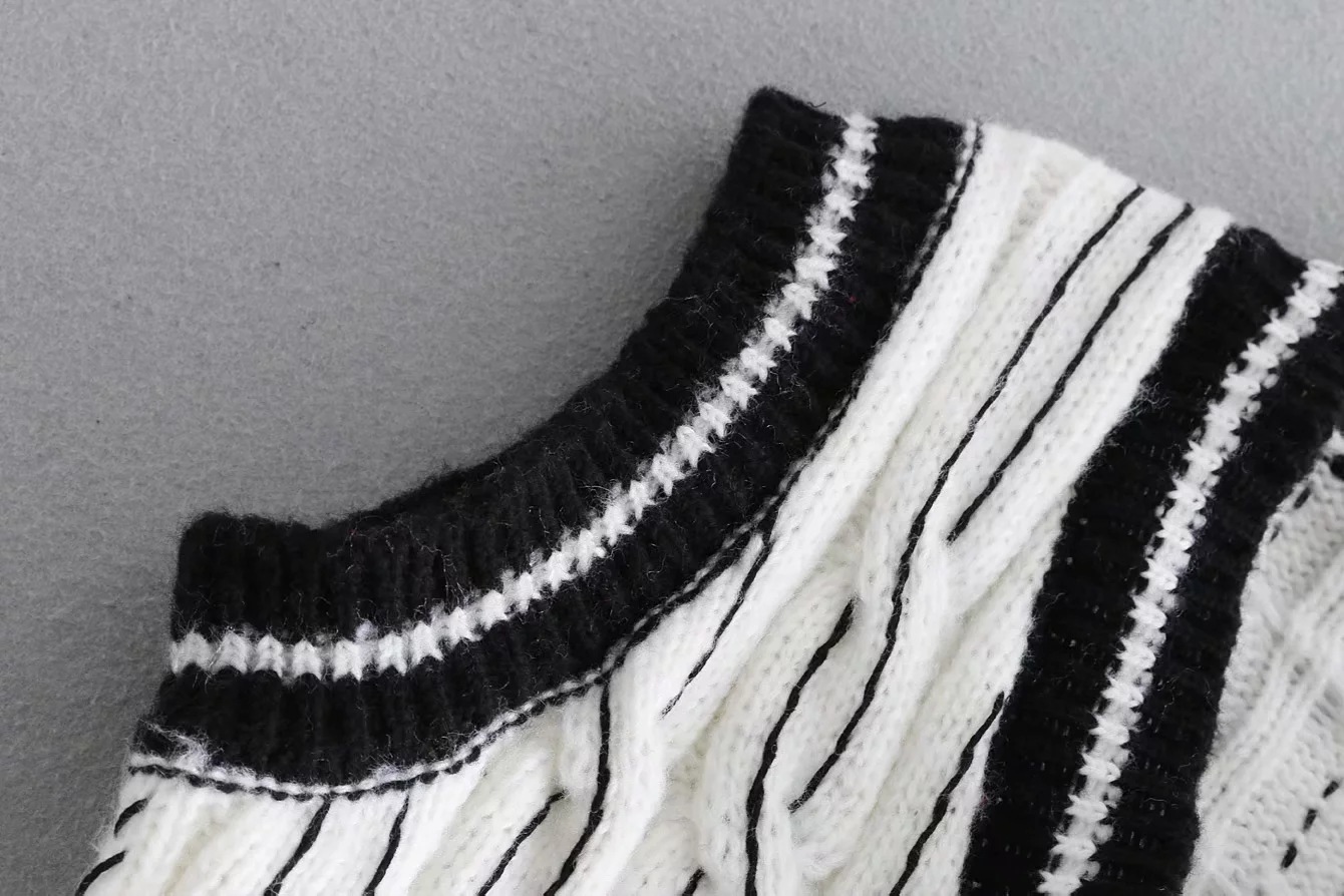 Gilet femme en Mélange de coton - Ref 3317283 Image 3