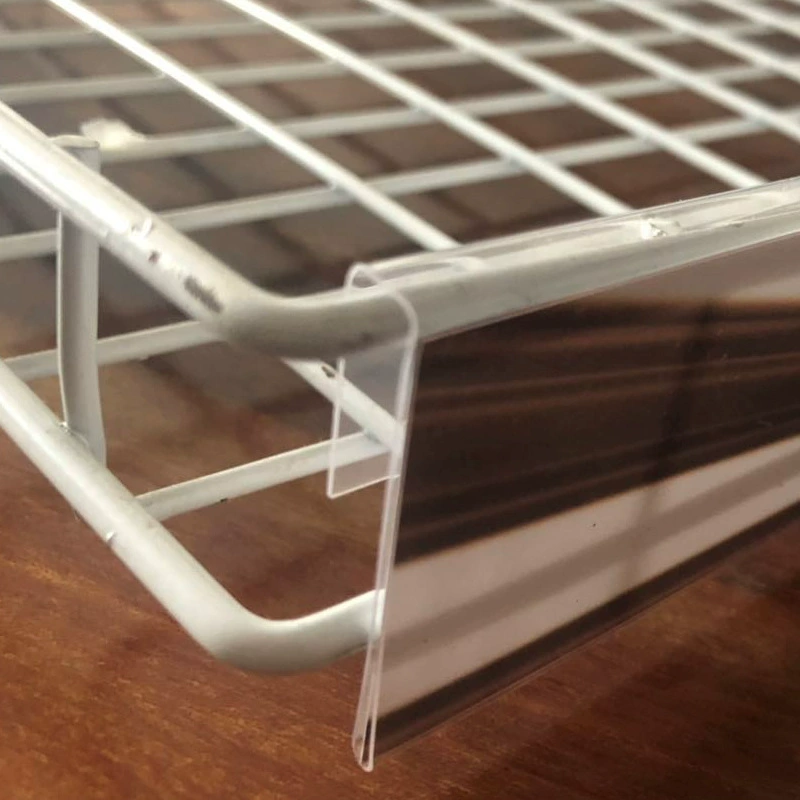 Заводская индивидуальная bending label bar висит высокий знак PET наклейка PVC знак пластик прозрачная балка