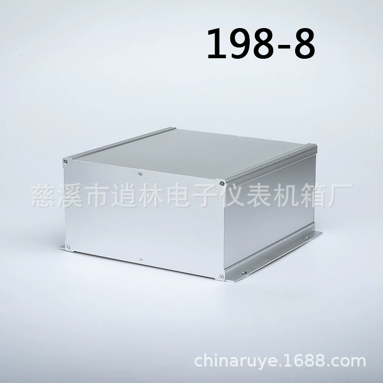 Шасси прибора, алюминиевый профиль, комбинированный корпус, металлический корпус 198-8, тип 150*290*300 мм