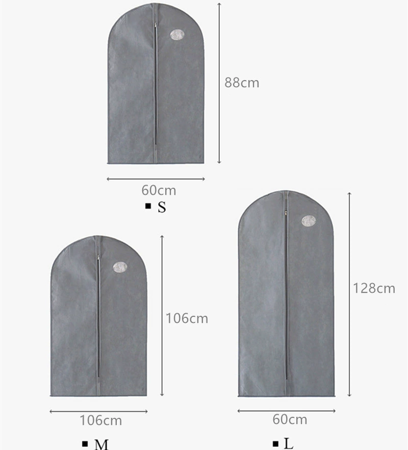 Uniform non-woven cloth, storage system, big dustproof dust cover for home use, increased thickness