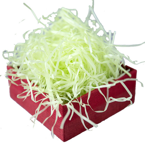 Factory direct sale 30g color raffia conventional raffia paper silk holiday gift box filling decorative shredded paper silk