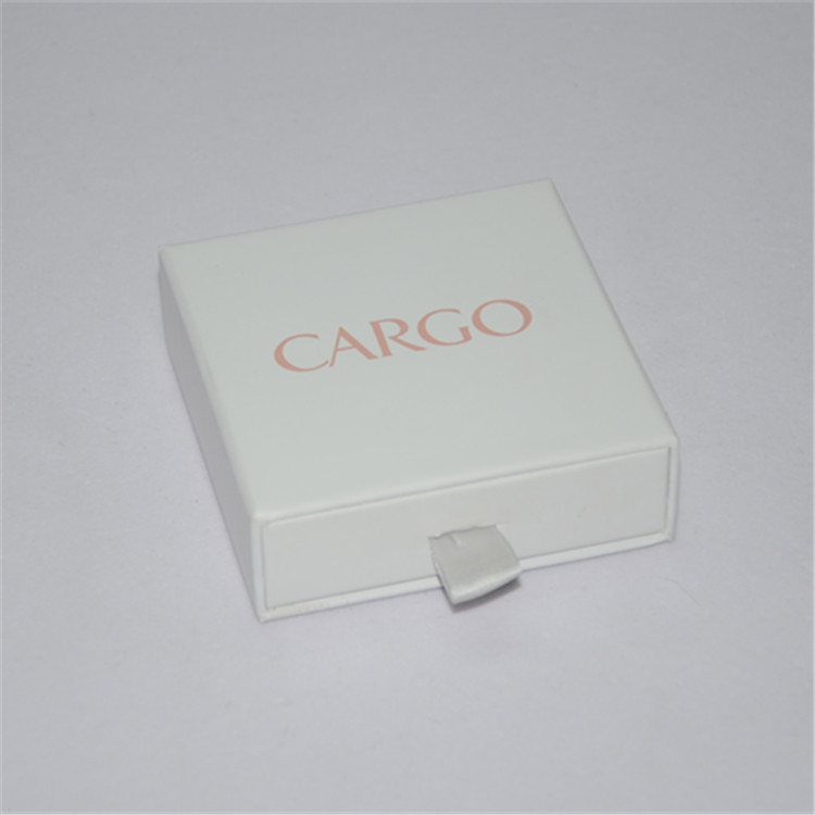 白色珠宝首饰盒 精美礼品盒 简约小抽屉盒 各类包装纸盒定制加工