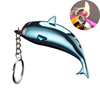 Imitation Dolphin lighter can inflatable bright fire small keychain cigarette lighter portable Dolphin lighter