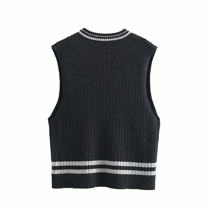 Gilet femme en Mélange de fibres chimiques - Ref 3317215 Image 3