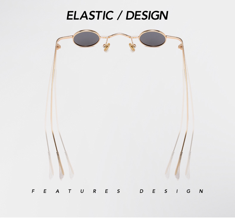 30g Weight Full Frame Glasses Structure Sunglasses Classification Tac, UV400 Protection Lens Material Round Frame Glasses Style Party, Stage Occasion Solid Color Pattern All Seasons Season Women's Gender Retro, Punk Style Retro Punk Solid Color Tac UV400 Protection Round Frame Full Frame Women's Sunglasses 5