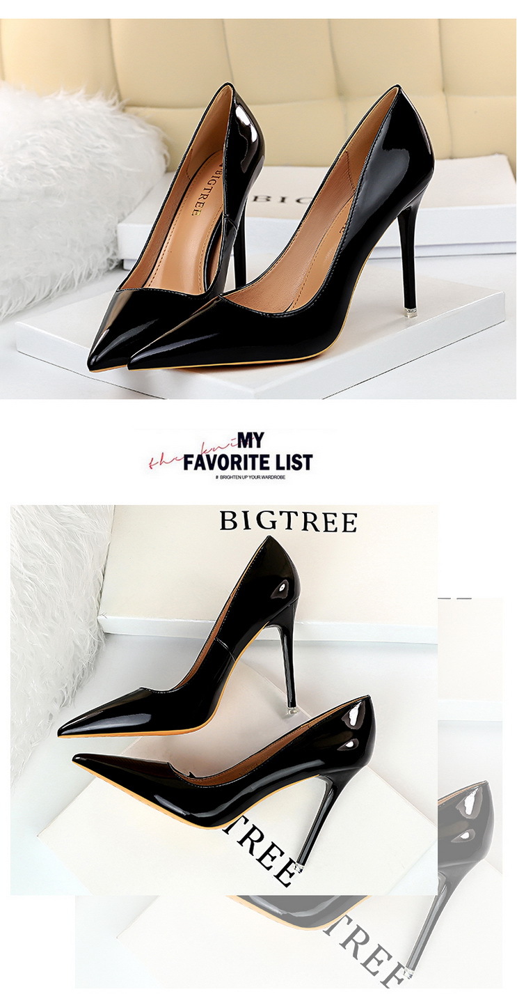 Women's Elegant Solid Color Point Toe Pumps display picture 8