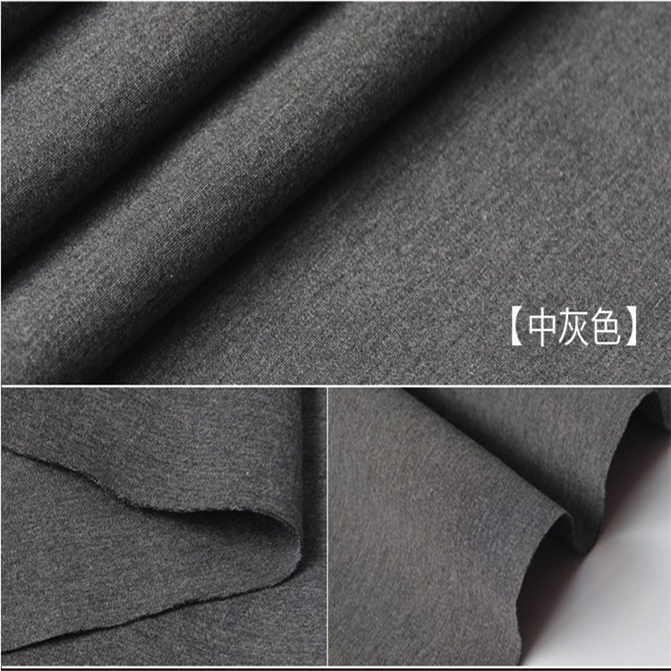 热销推荐 双面弹力罗马布 全涤环保针织罗马布 TR针织服饰面料