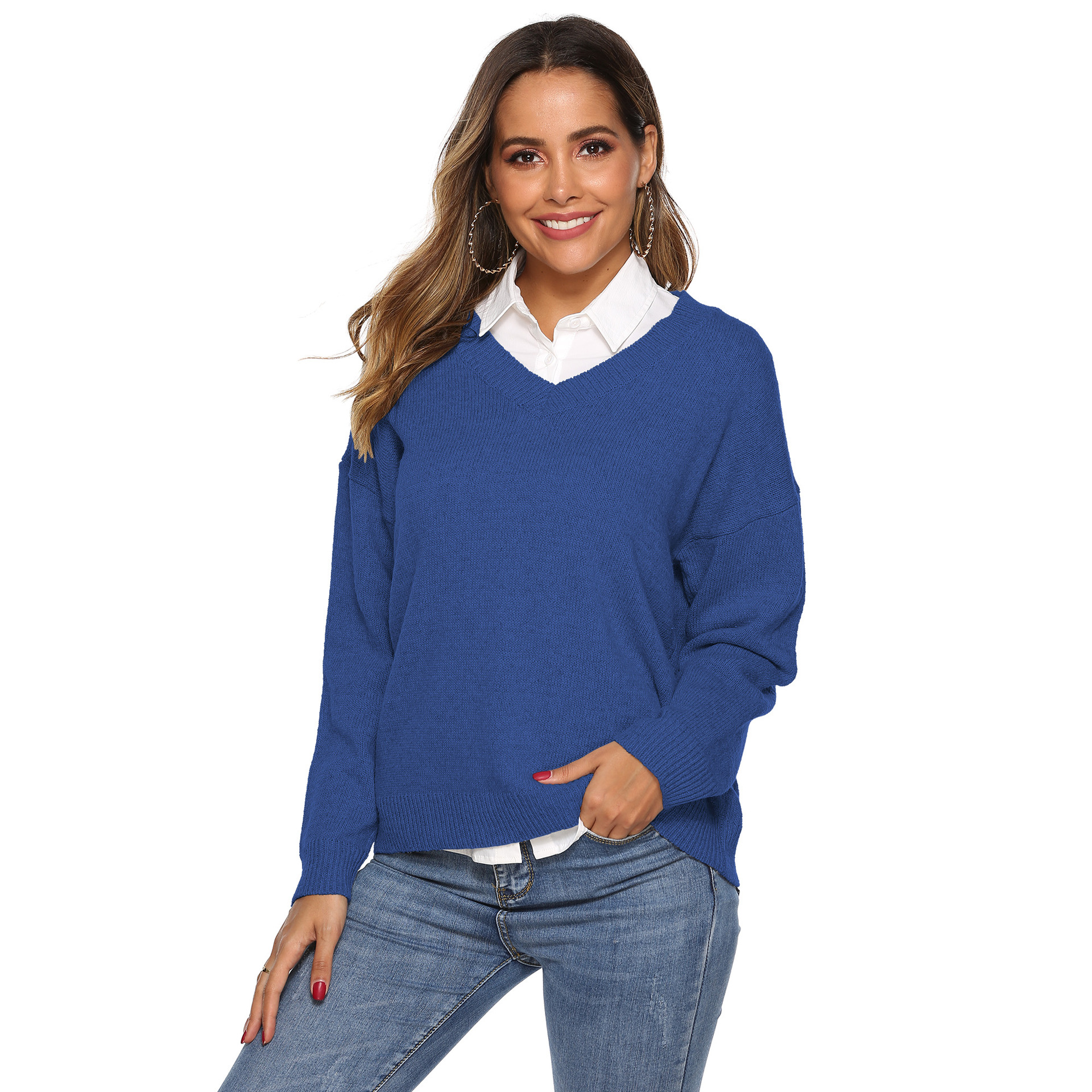 Pull femme en Fibre de polyester Polyester  - Ref 3414227 Image 92