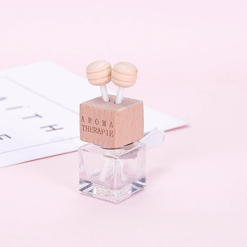 Car tuyere квадратный флакон духов стеклянная бутылка духи кулон автомобиль висит эфирное масло пустая бутылка производители прямые