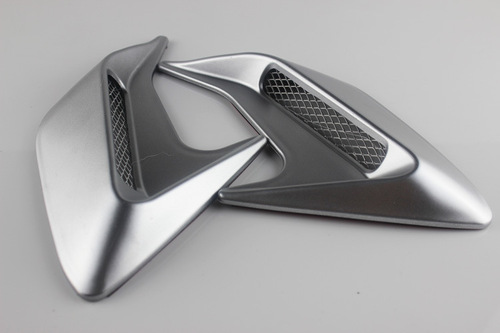 Cross-border hot selling car modification supplies shark gill air intake decoration hood simulated fake vent black