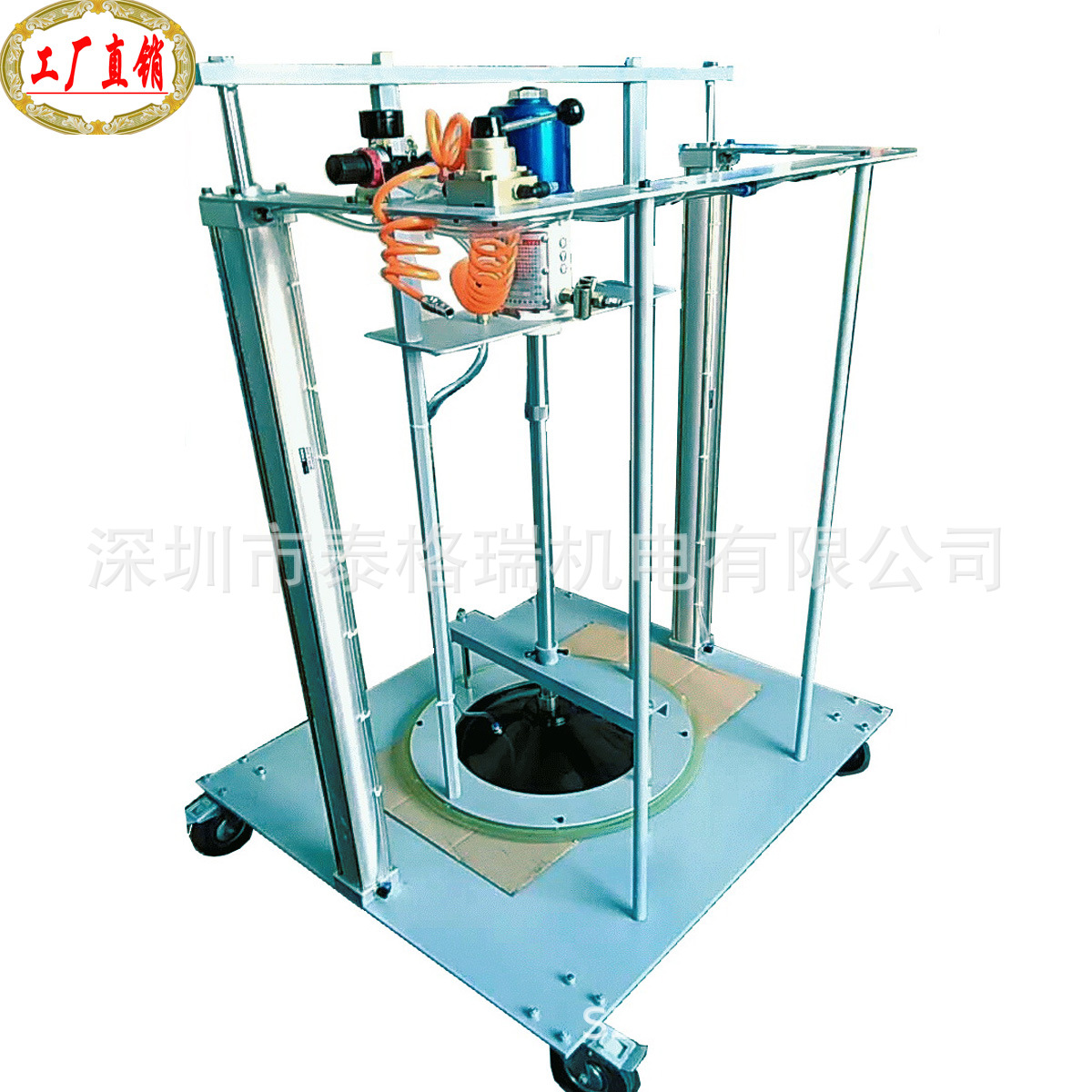 工业级高压气动黄油机 减速箱定量加脂机 车桥千斤顶定量注脂设备
