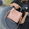 Demi-season shoulder bag, fashionable universal one-shoulder bag, suitable for import, 2019, Korean style