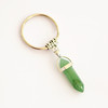 Fashionable crystal, pendant, retro metal multicoloured keychain, accessory, simple and elegant design