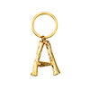 Fashionable keychain with letters, accessory, pendant, suitable for import, European style, English letters