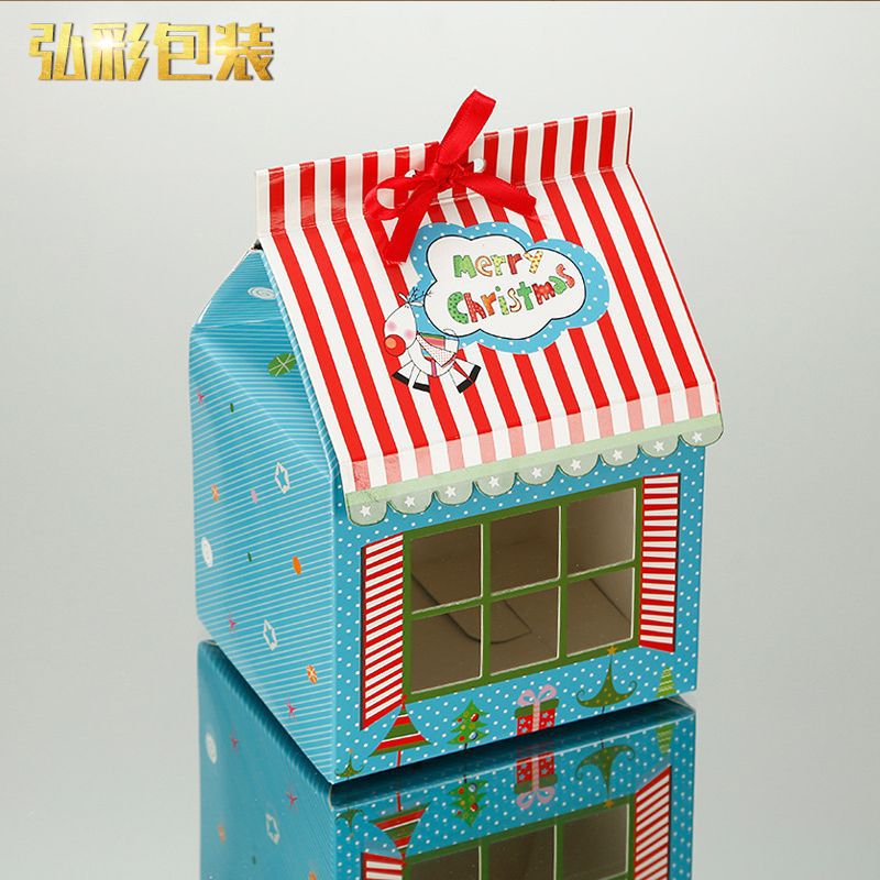 定制新款结婚喜糖盒 创意婚礼陶瓷白卡纸盒 高档红色方形喜糖盒子