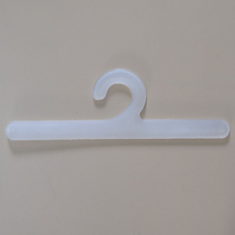 厂家接单批发胶袋厂挂钩pp挂钩塑料挂钩一字热压包装辅料挂钩