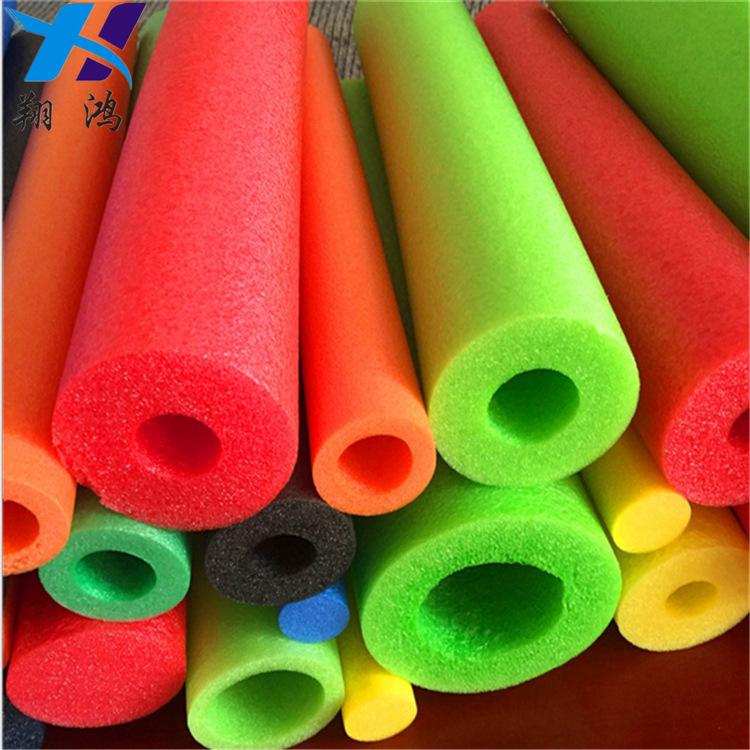 供游乐园钢柱外包管 珍珠棉防撞防摔包装泡绵管 EPE珍珠棉空心管
